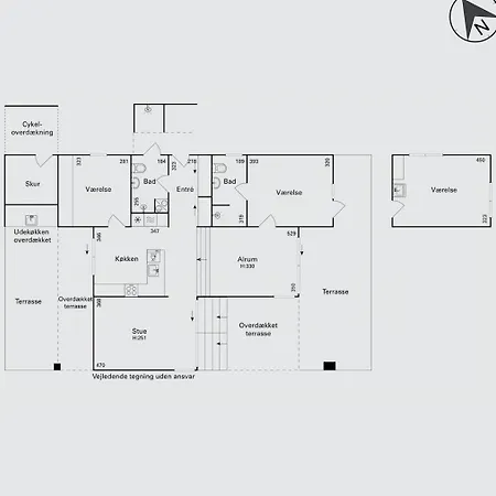 Modern House At Skaering Semesterbostad Egå